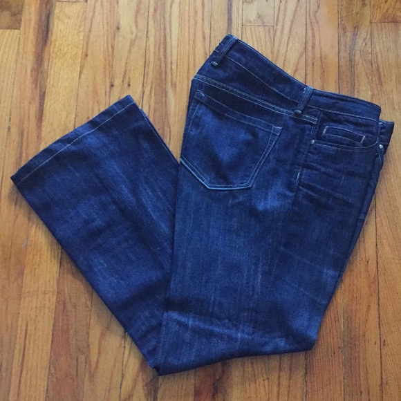 Banana Republic Denim - Banana Republic dark blue jeans